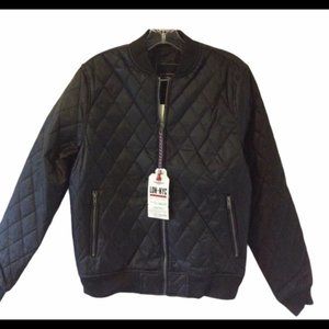 COPY - LON NYC Quilted Men’s Bomber Jacket